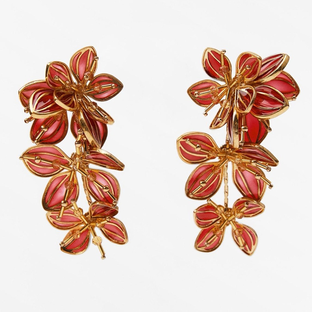 Zara Floral Earrings